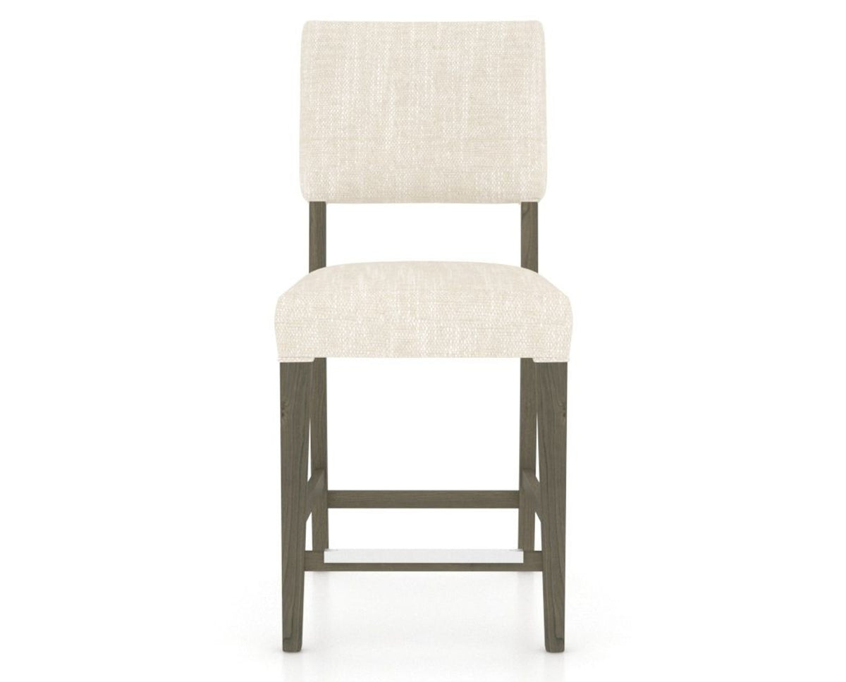 Canadel South West Counter Stool in Shadow, FT InsideOut®, front view