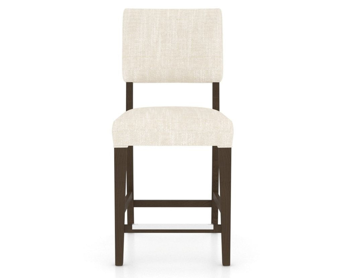 Canadel South West Counter Stool in Hazelnut Washed, FT InsideOut®, front view