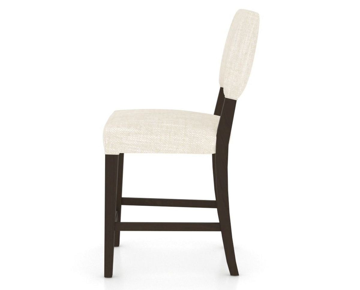 Canadel South West Counter Stool in Davy's Grey, FT InsideOut®, side view