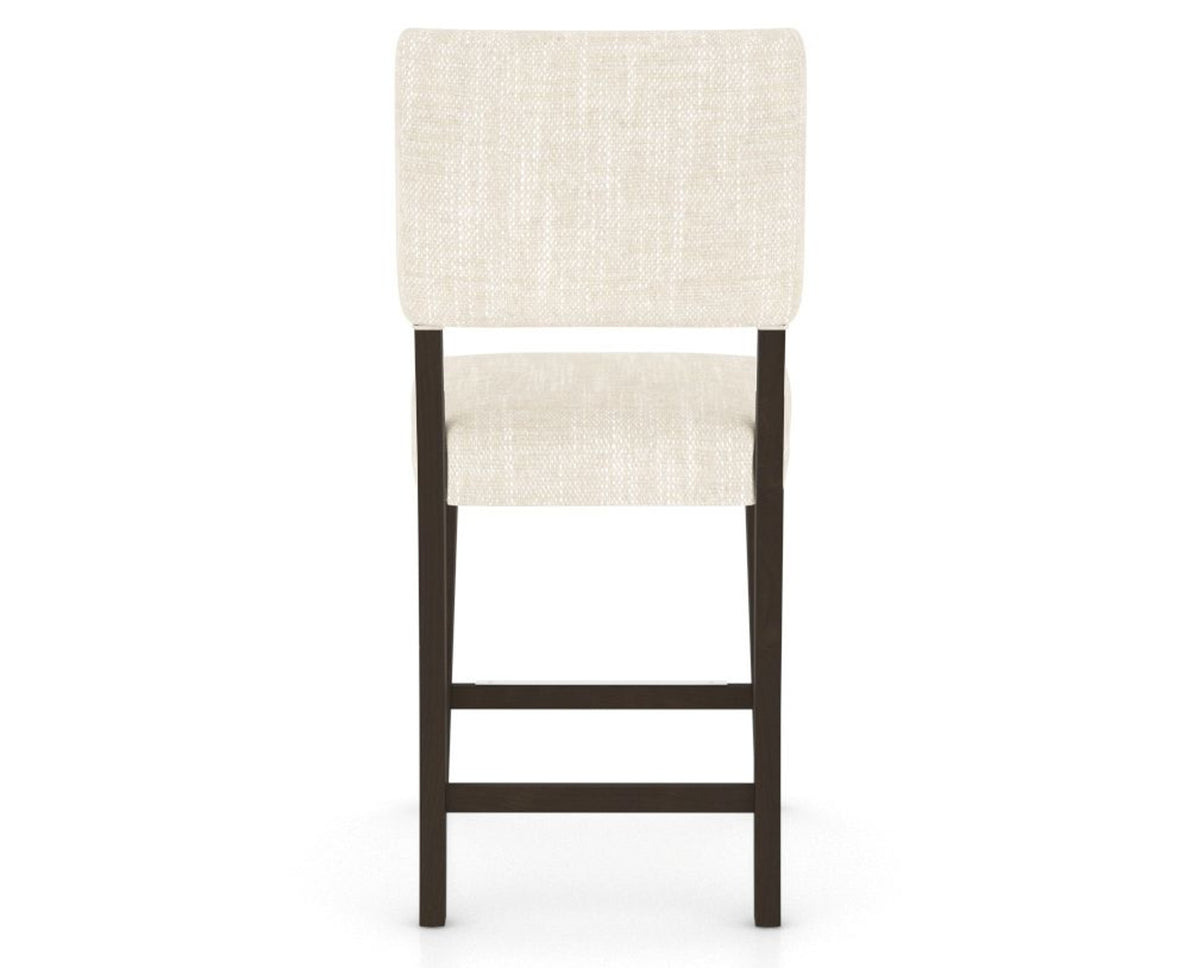 Canadel South West Counter Stool in Davy's Grey, FT InsideOut®, back view