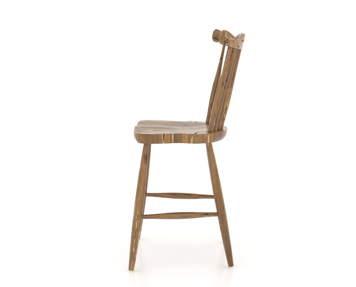 Canadel Champlain Counter Stool 8162 in Oak Washed, side view