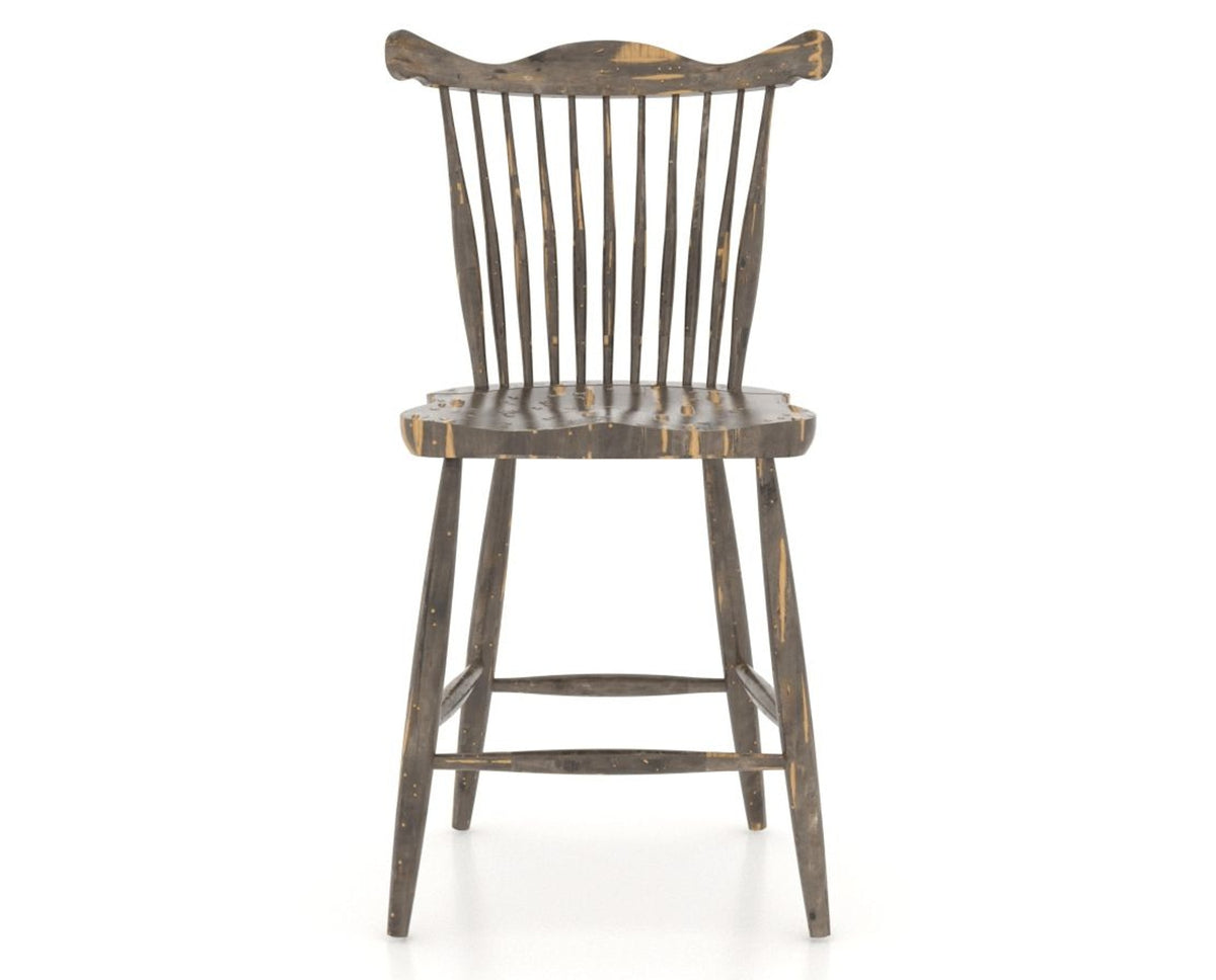 Canadel Champlain Wood Counter Stool 8162 in 08 Shadow, front view