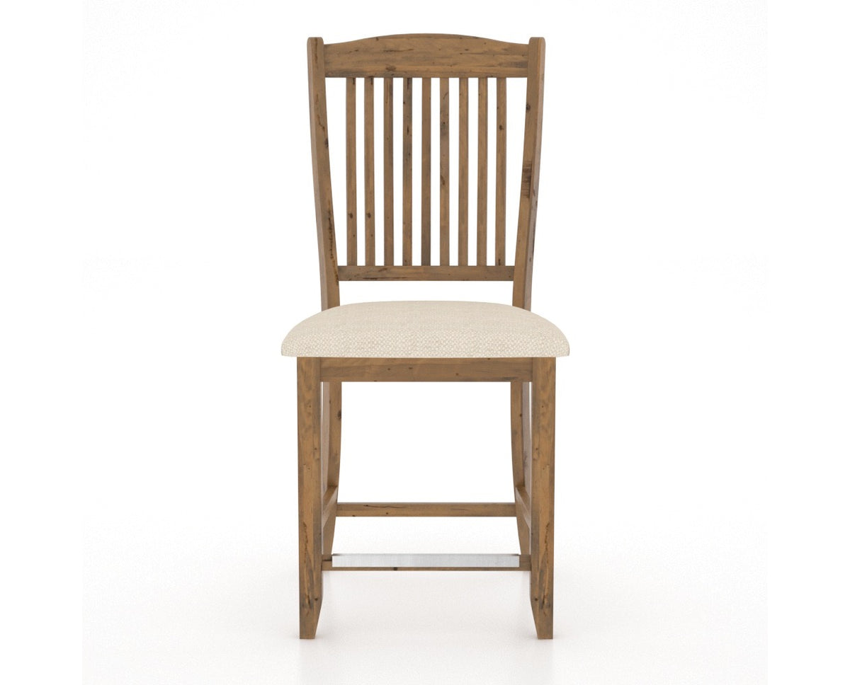 Canadel Champlain Counter Stool 8232 in Fixed Base, front view