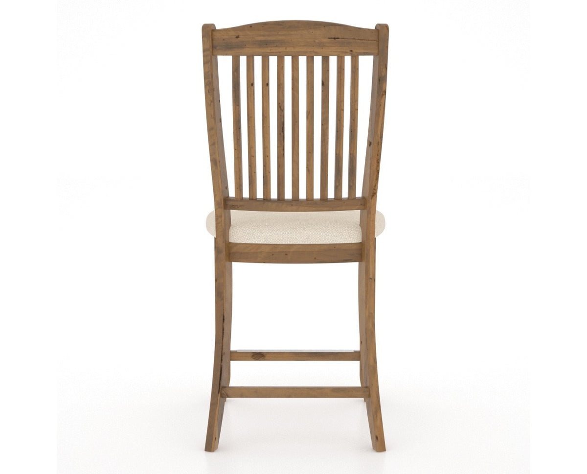 Canadel Champlain Counter Stool 8232 in Fixed Base, back view