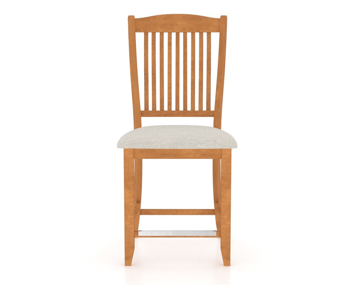 Canadel Core Counter Stool 8232 in Fixed Base, front view
