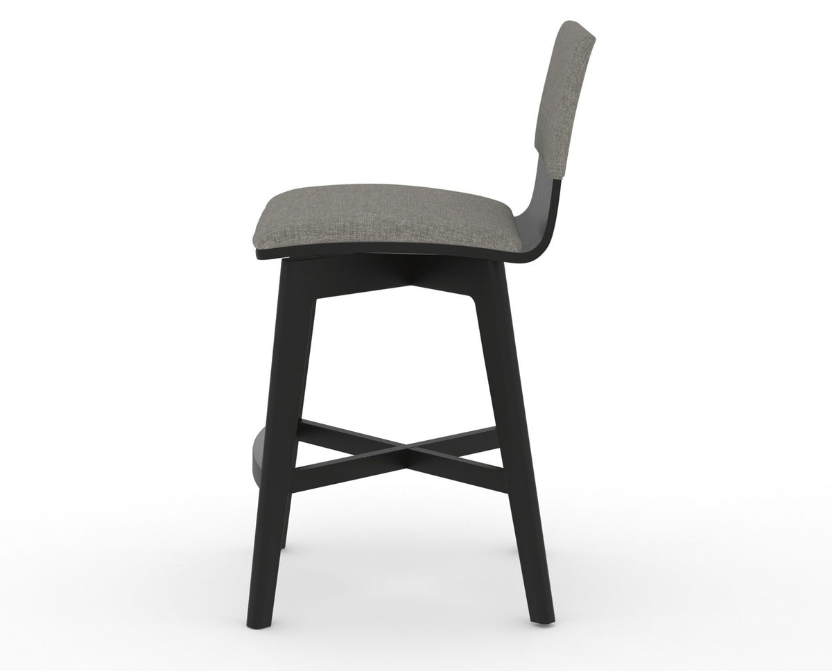 Canadel Downtown Swivel Counter or Bar Stool 8142 in Counter Height, side view