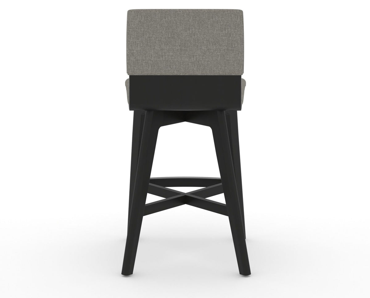 Canadel Downtown Swivel Counter or Bar Stool 8142 in Counter Height, back view