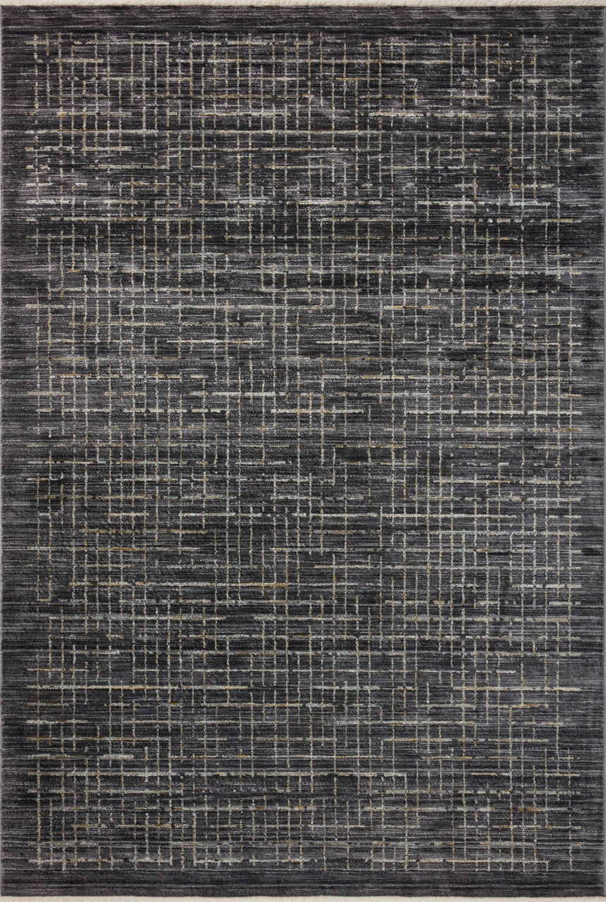Soho Rug 01 | Onyx / Silver