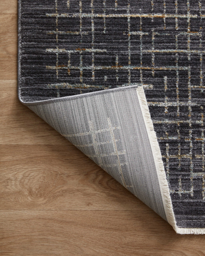 Soho Rug 01 | Onyx / Silver