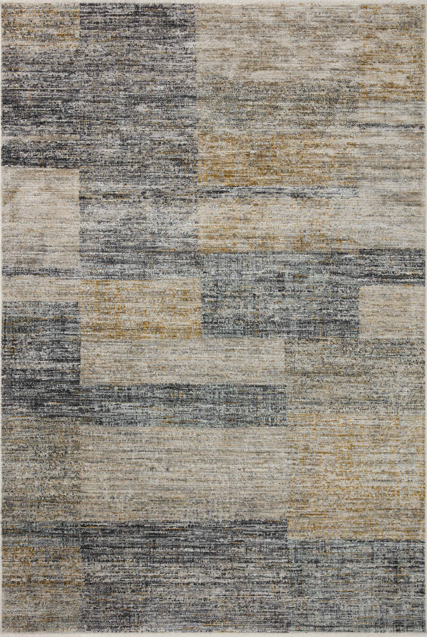Soho Rug 08 | Grey / Gold