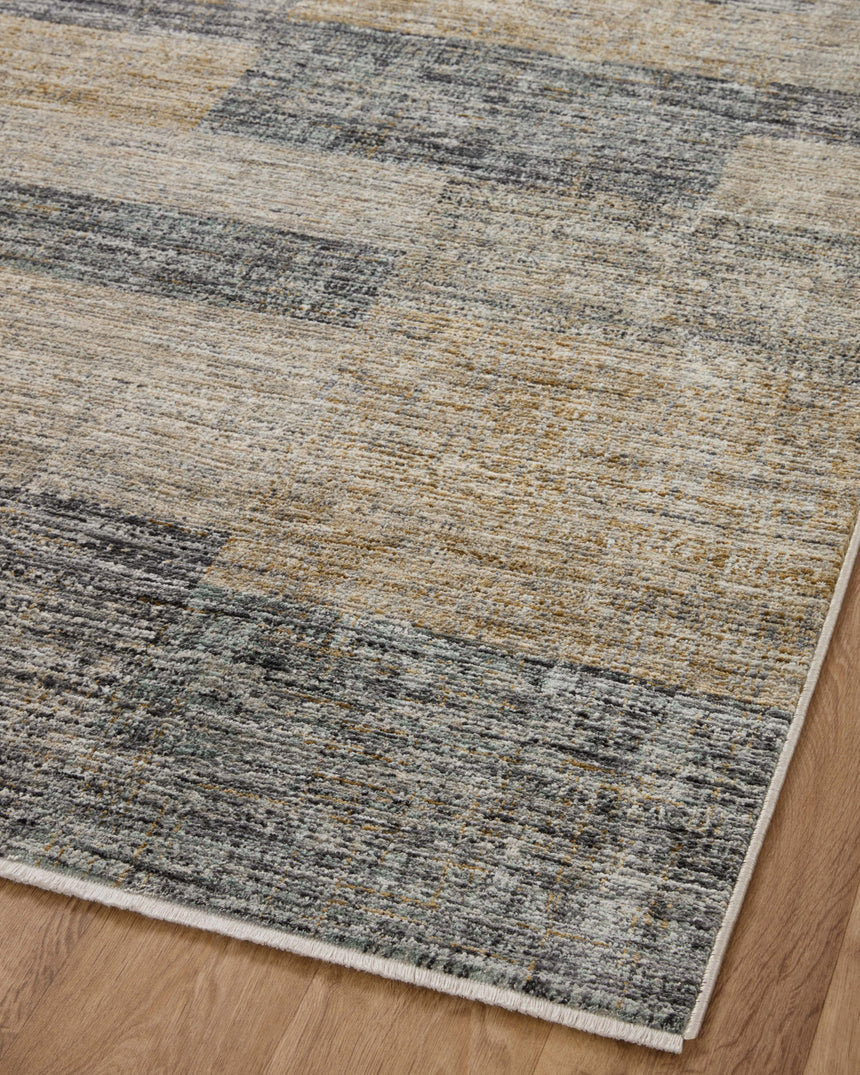Soho Rug 08 | Grey / Gold