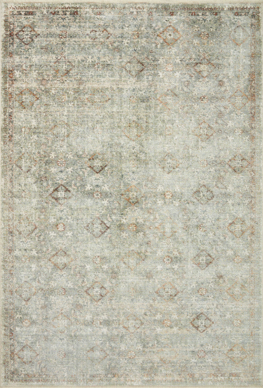Sonnet Rug 02 | Lagoon / Gold