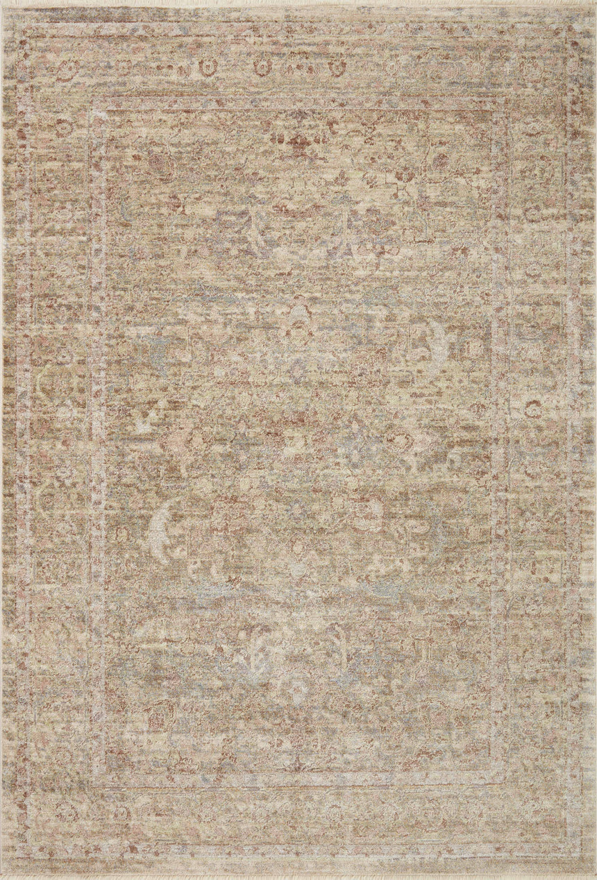 Sonnet Rug 04 | Moss / Natural