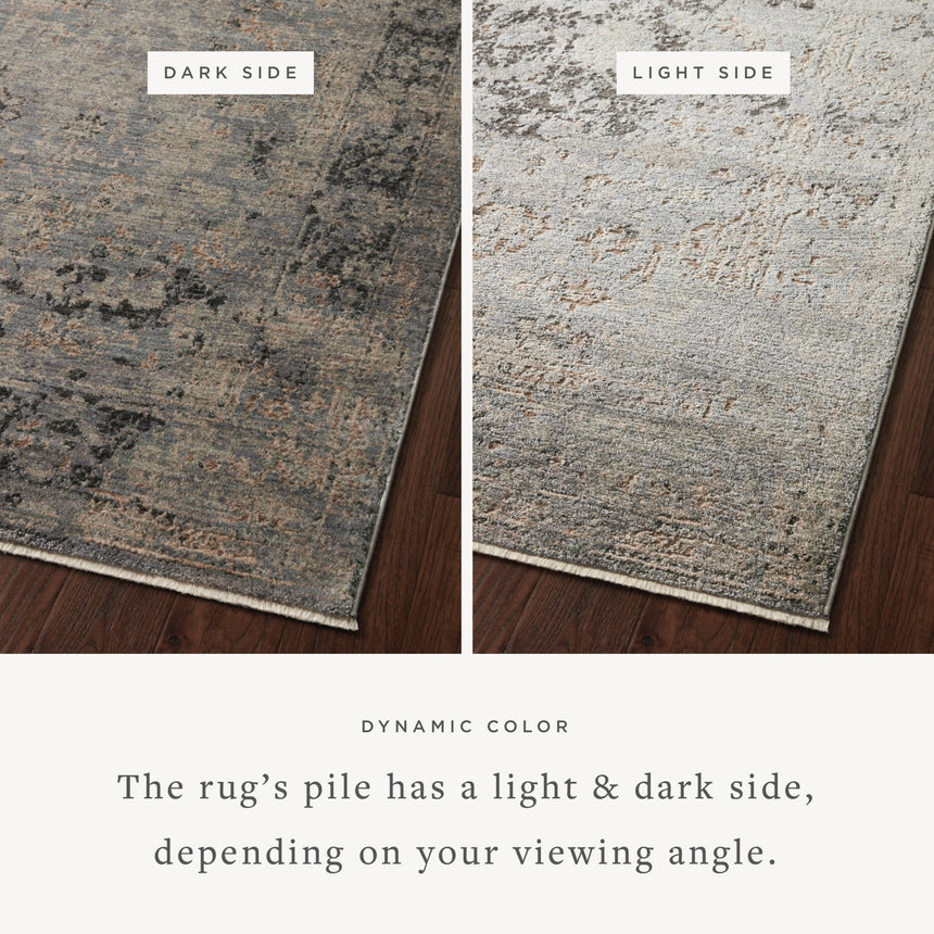 Sonnet Rug 05 | Charcoal / Slate