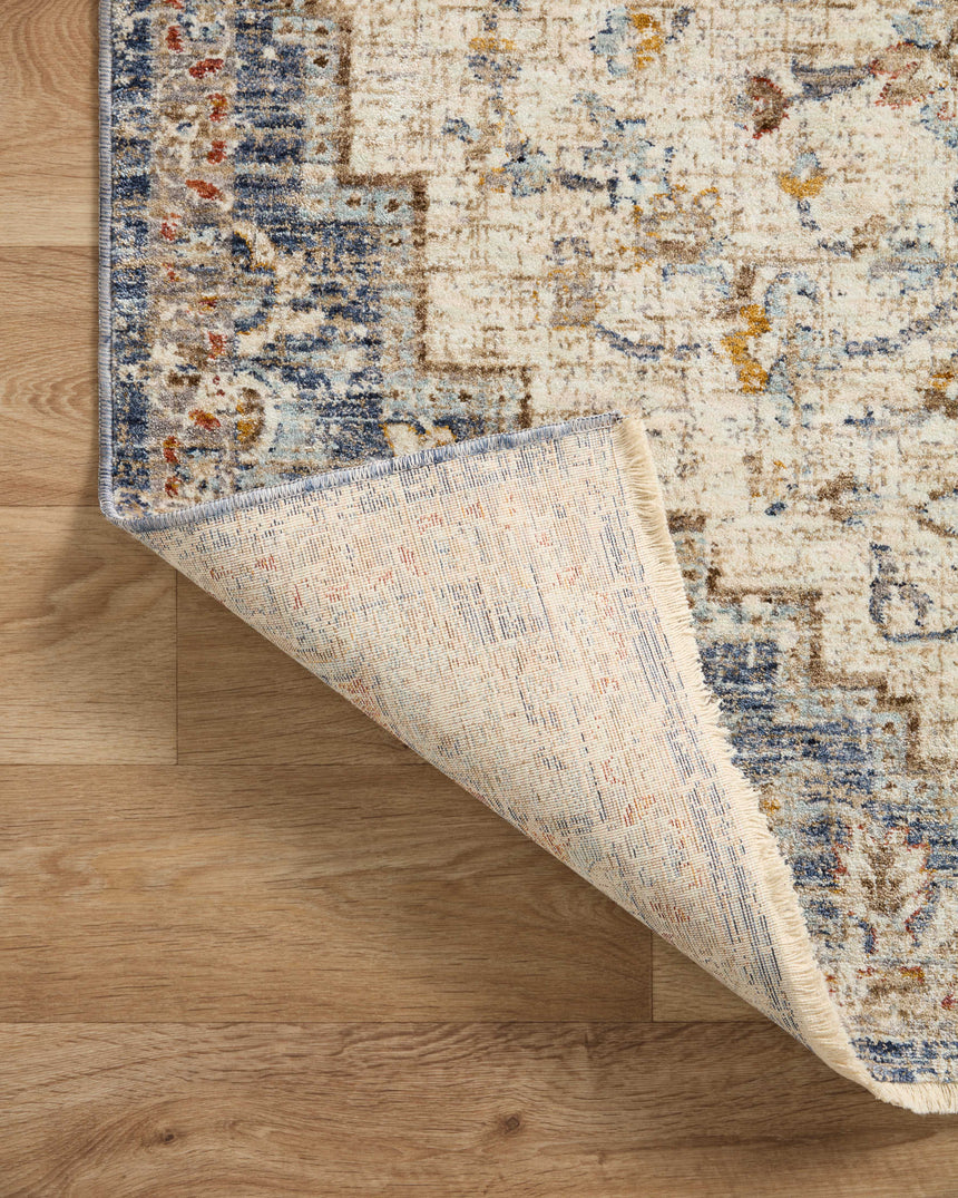 Sorrento Rug 05 | Ivory / Fiesta