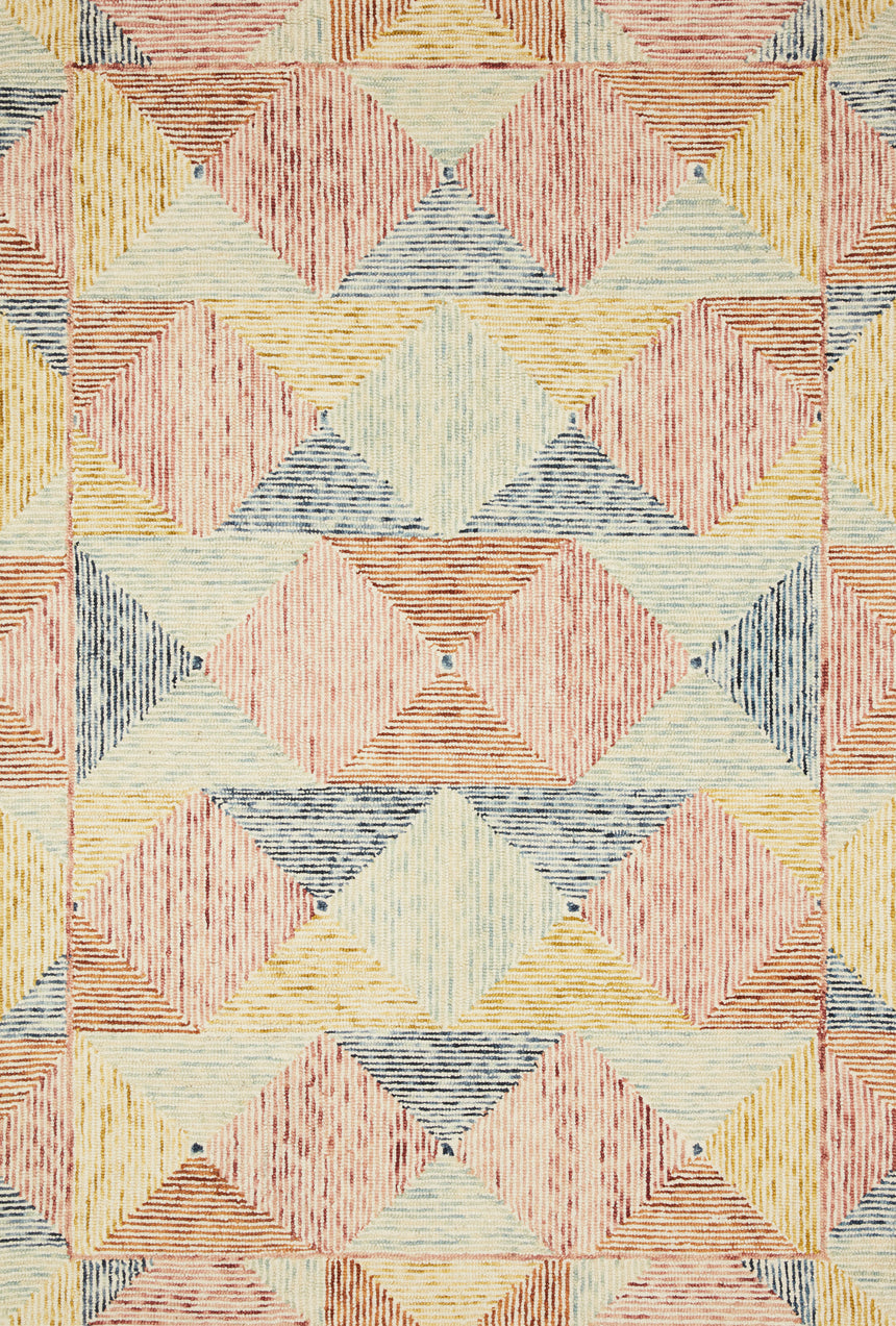 Spectrum Rug 01 | Ivory / Multi