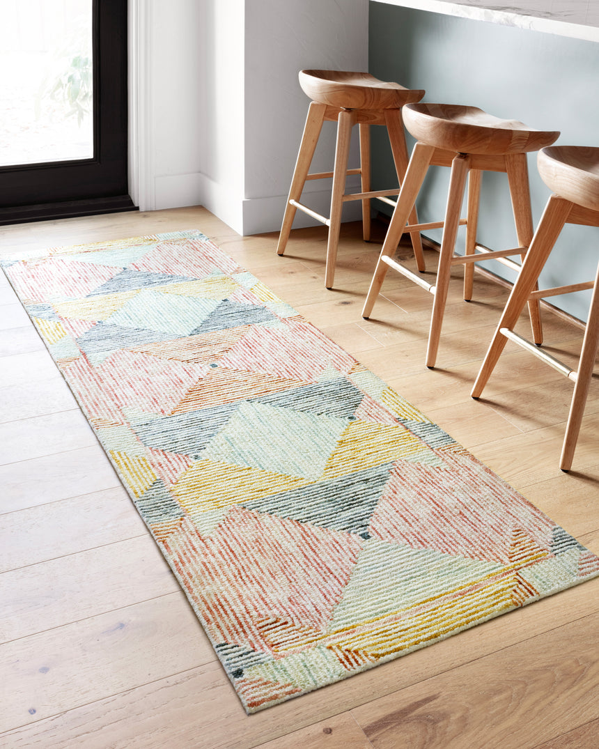 Spectrum Rug 01 | Ivory / Multi