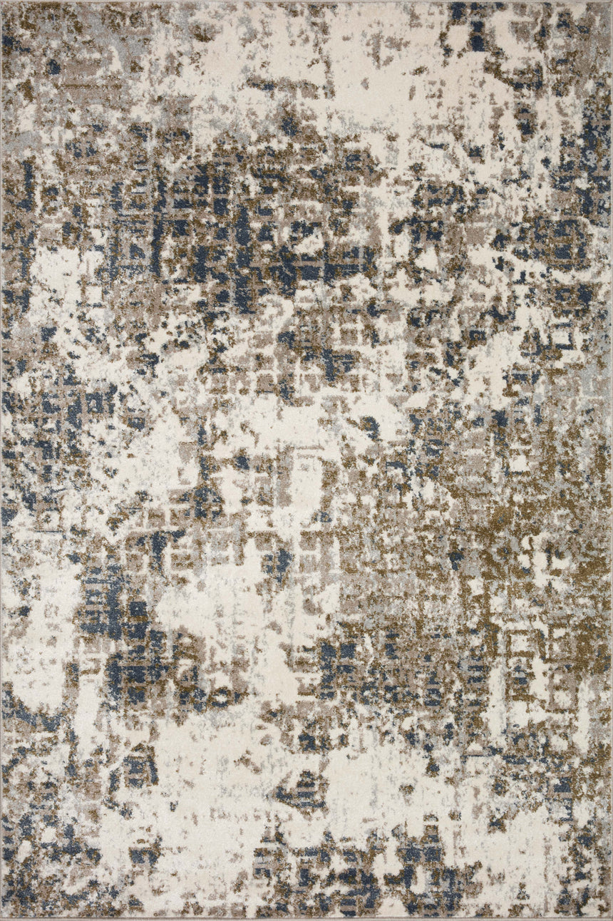Spirit Rug 01 | Pewter / Olive