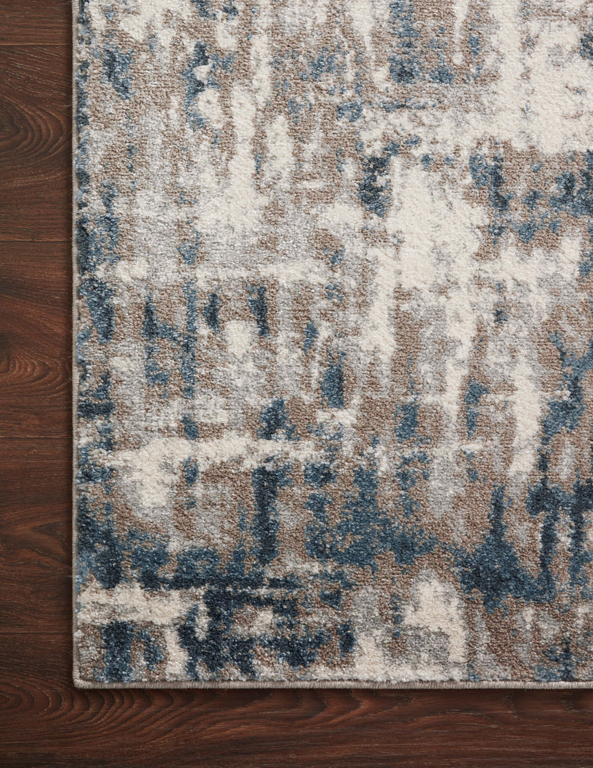 Spirit Rug 02 | Stone / Blue