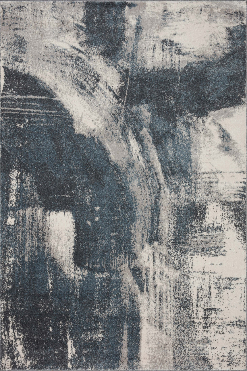 Spirit Rug 04 | Indigo / Ivory