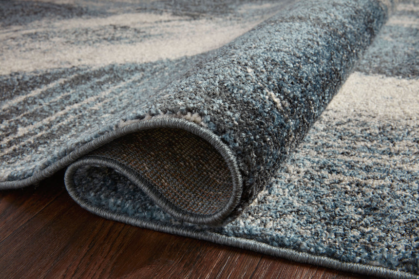 Spirit Rug 04 | Indigo / Ivory