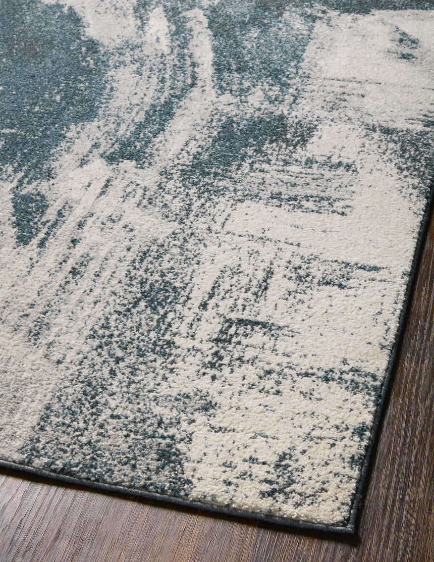 Spirit Rug 04 | Indigo / Ivory
