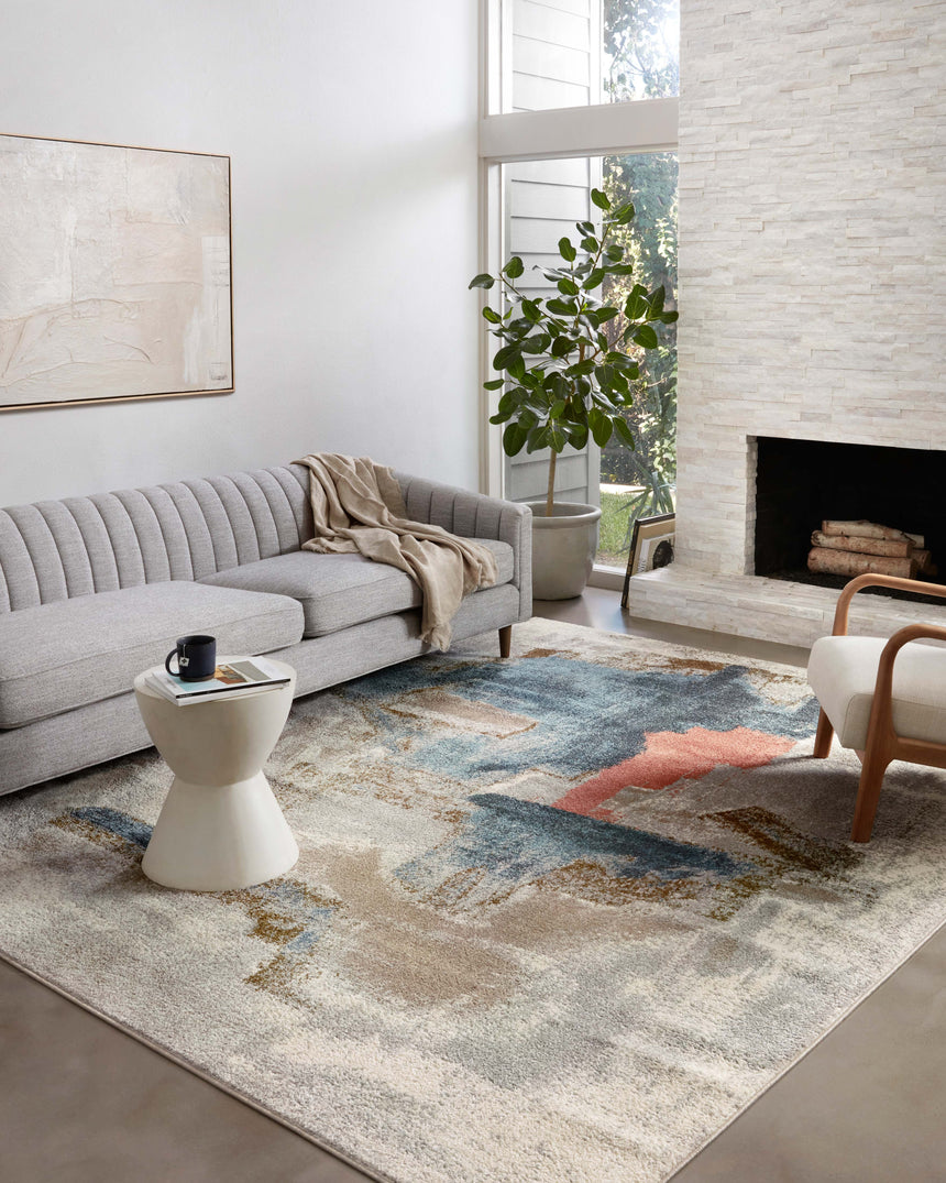 Spirit Rug 05 | Stone / Multi