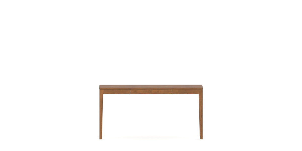 Canadel Accent 1660 DH Sofa Table in Oak Washed Birch with Matte Finish, side view