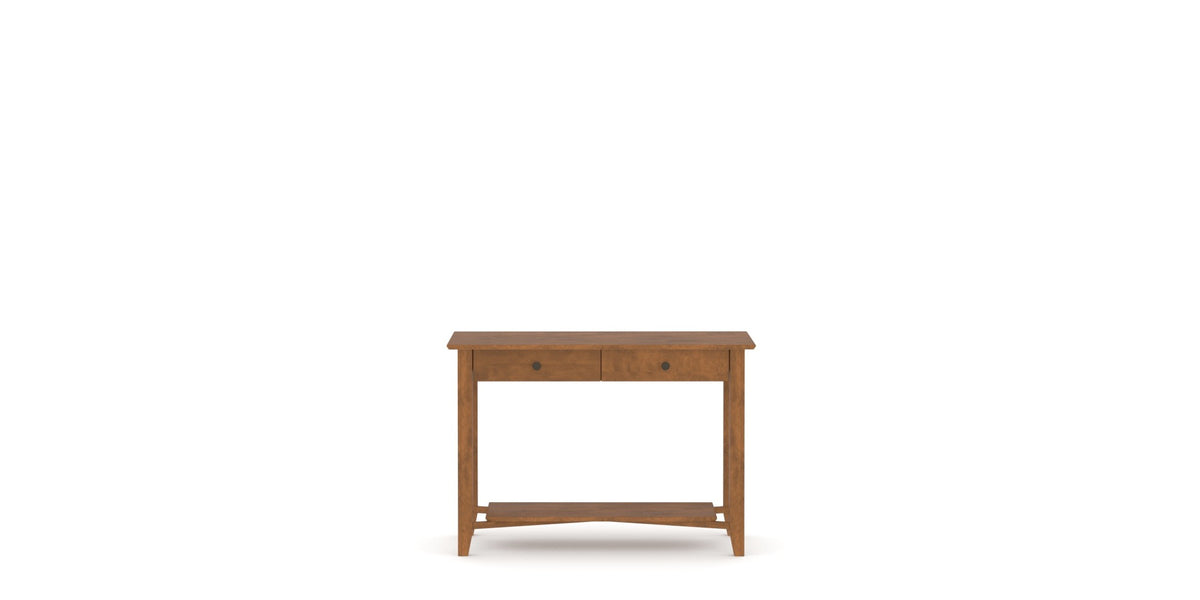 Canadel Living Sofa Table 1846 in Oak Washed, side view