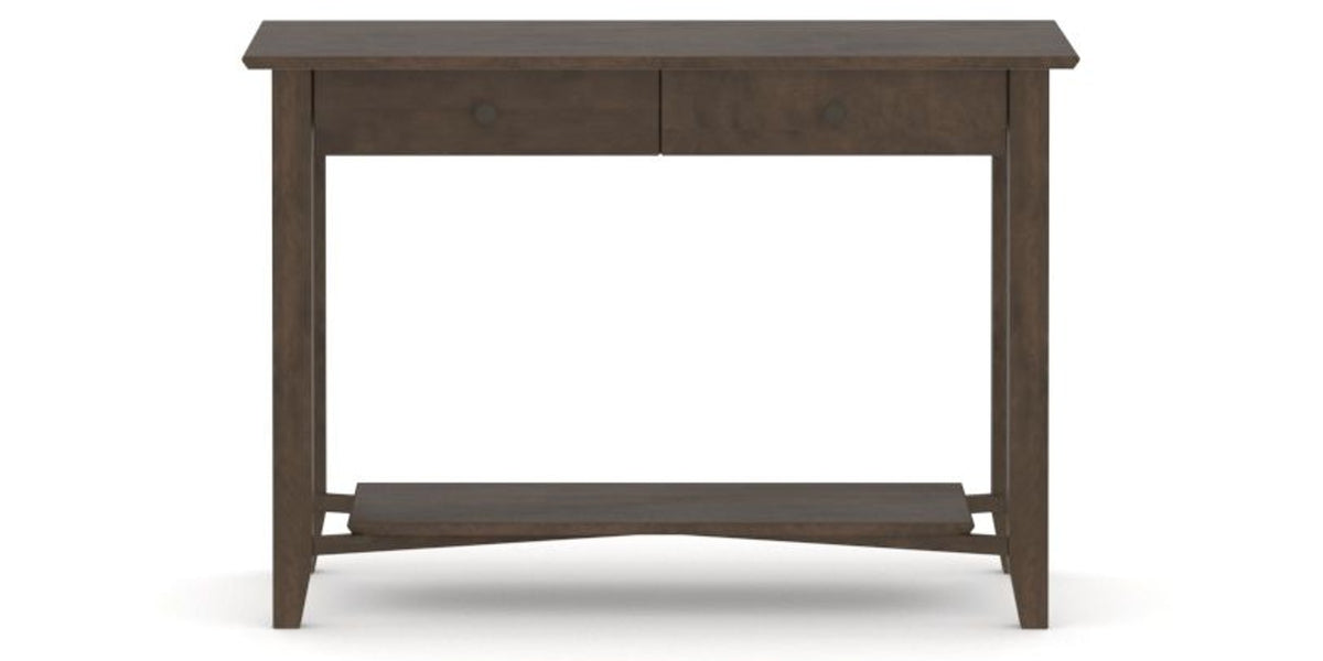Canadel Accent Sofa Table 1846 in 29 Hazelnut Washed, side view