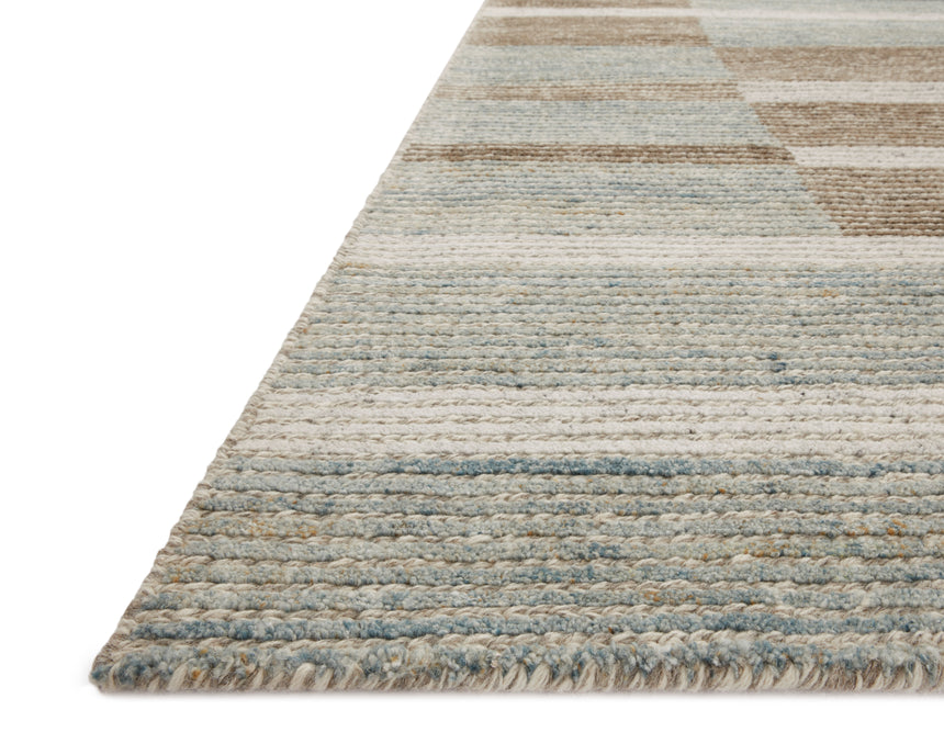 Stiles Rug 02 | Tobacco / Lagoon