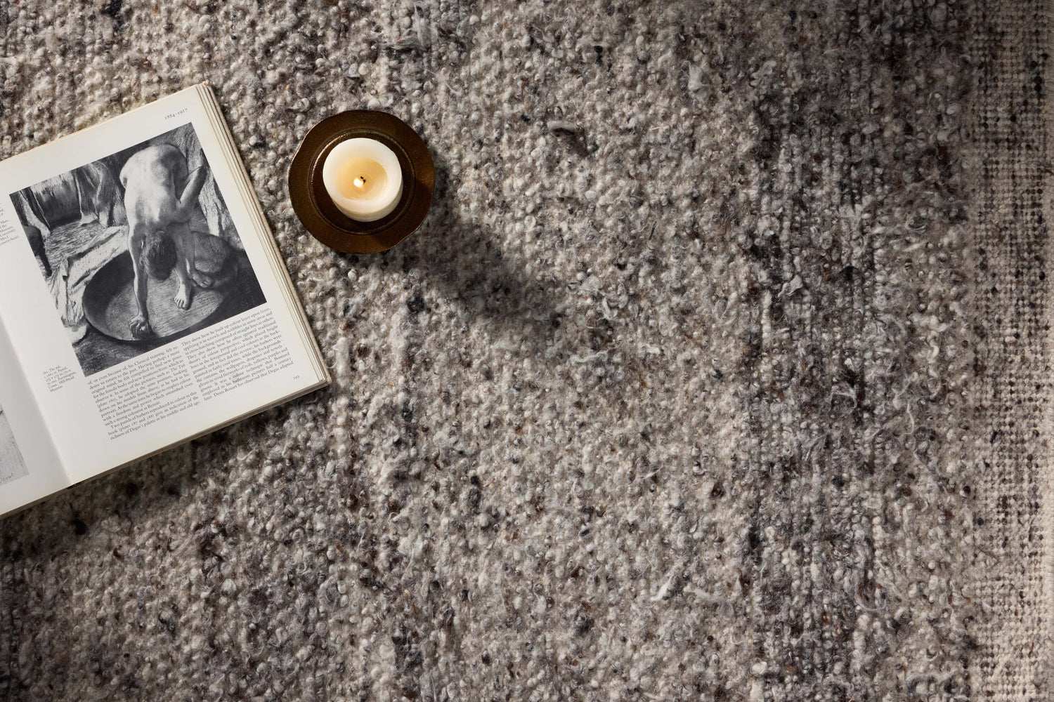 Suki Rug 03 | Ivory / Granite