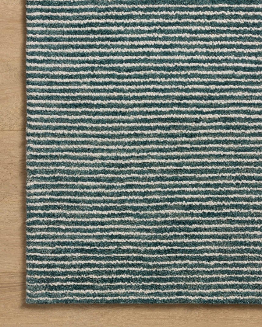 Sunday Rug 01 | Ocean / Ivory