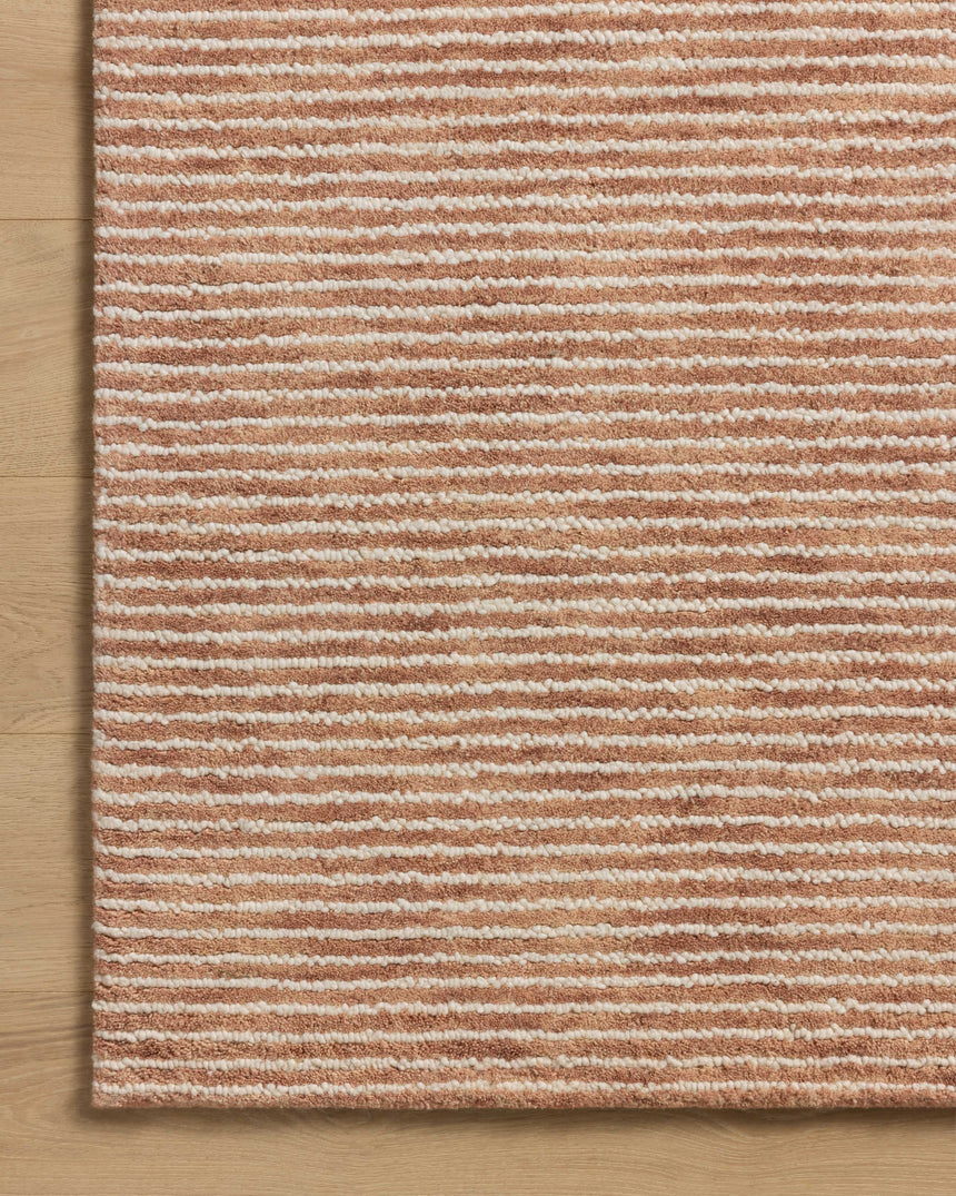Sunday Rug 01 | Terracotta / Ivory