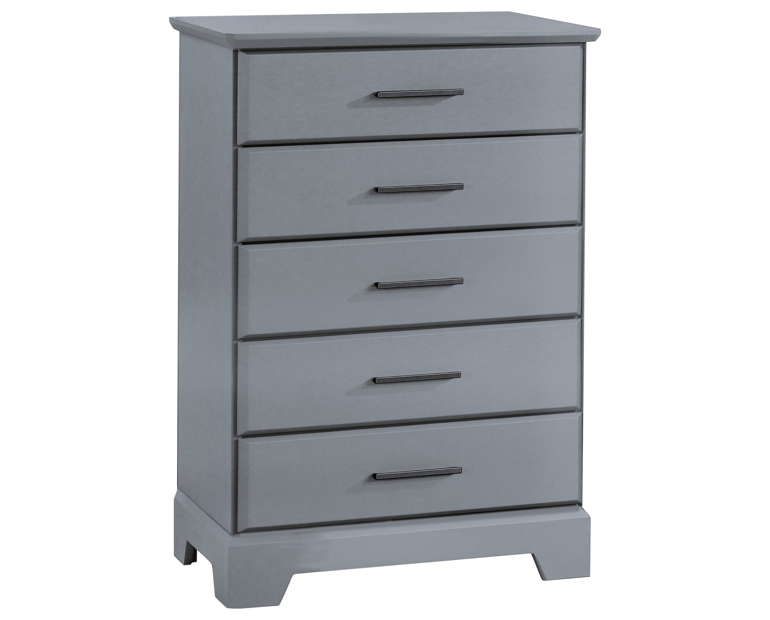Elephant Grey Birch | Taylor 5 Drawer Dresser | Valley Ridge Furniture