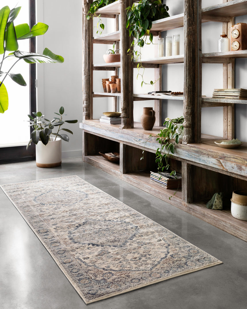 Teagan Rug 01 | Natural / Lt. Grey