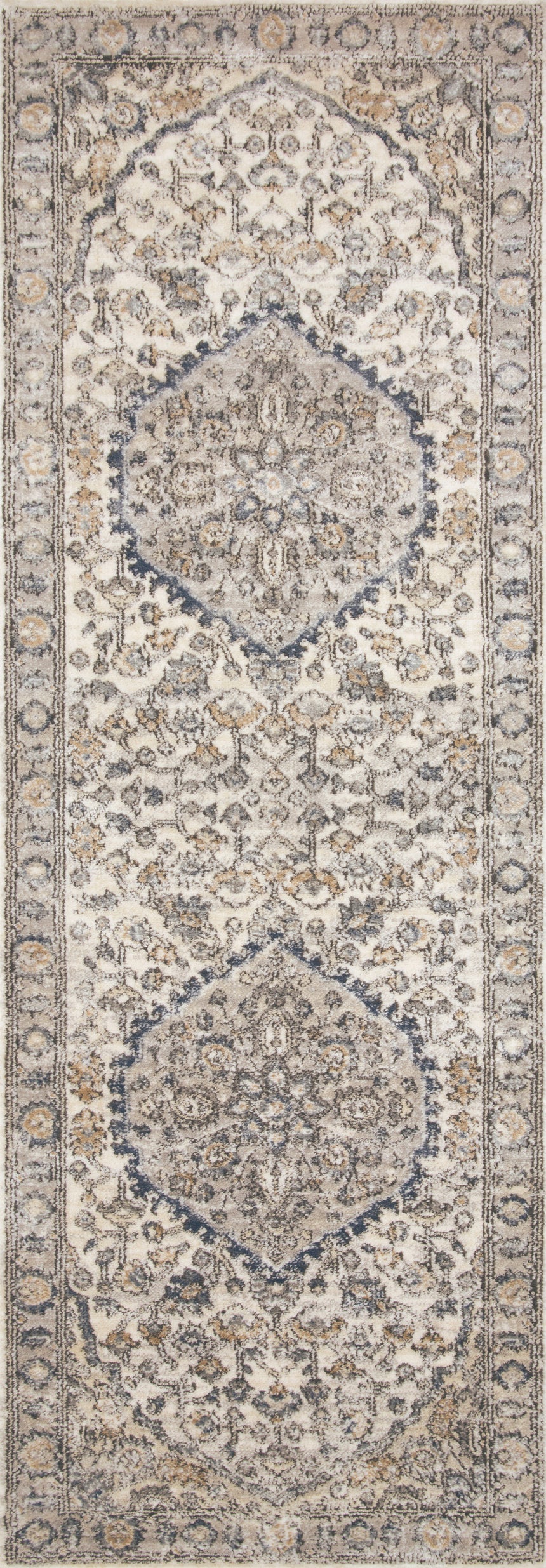 Teagan Rug 01 | Natural / Lt. Grey