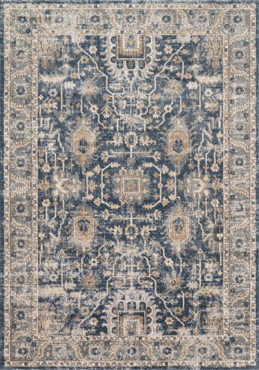 Teagan Rug 03 | Denim / Pebble