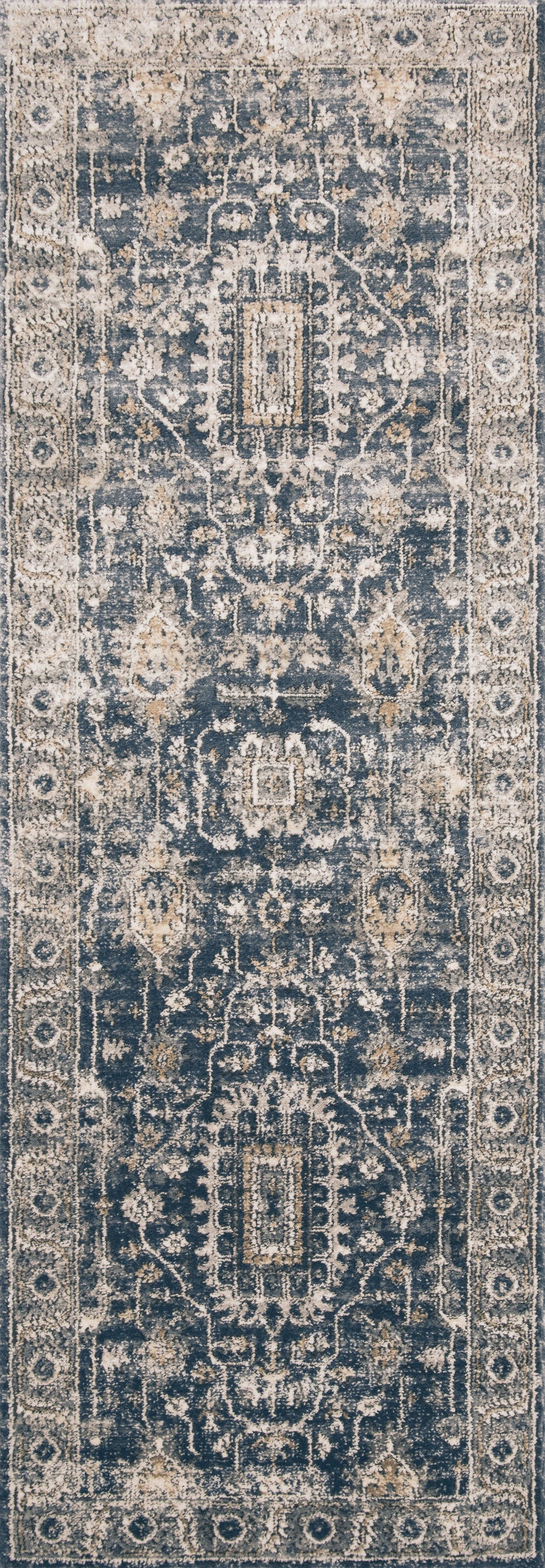 Teagan Rug 03 | Denim / Pebble