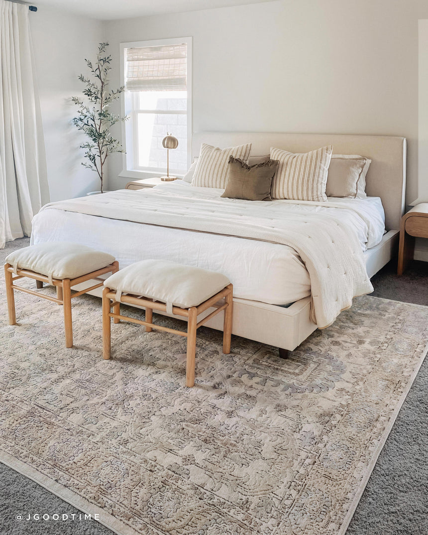 Teagan Rug 03 | Ivory / Sand