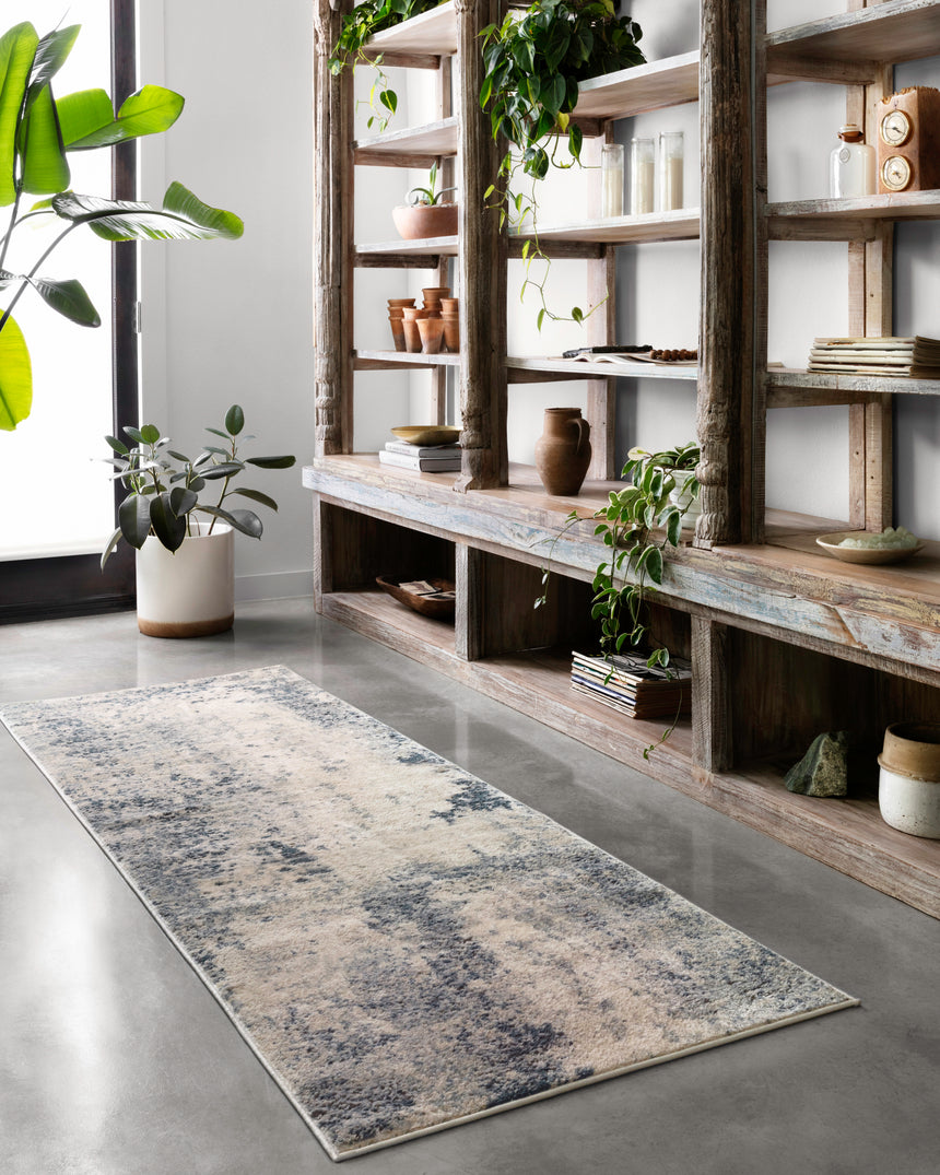 Teagan Rug 07 | Natural / Denim