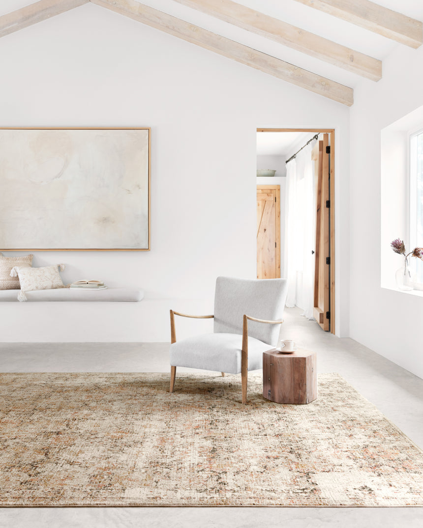 Theia Rug 02 | Taupe / Gold