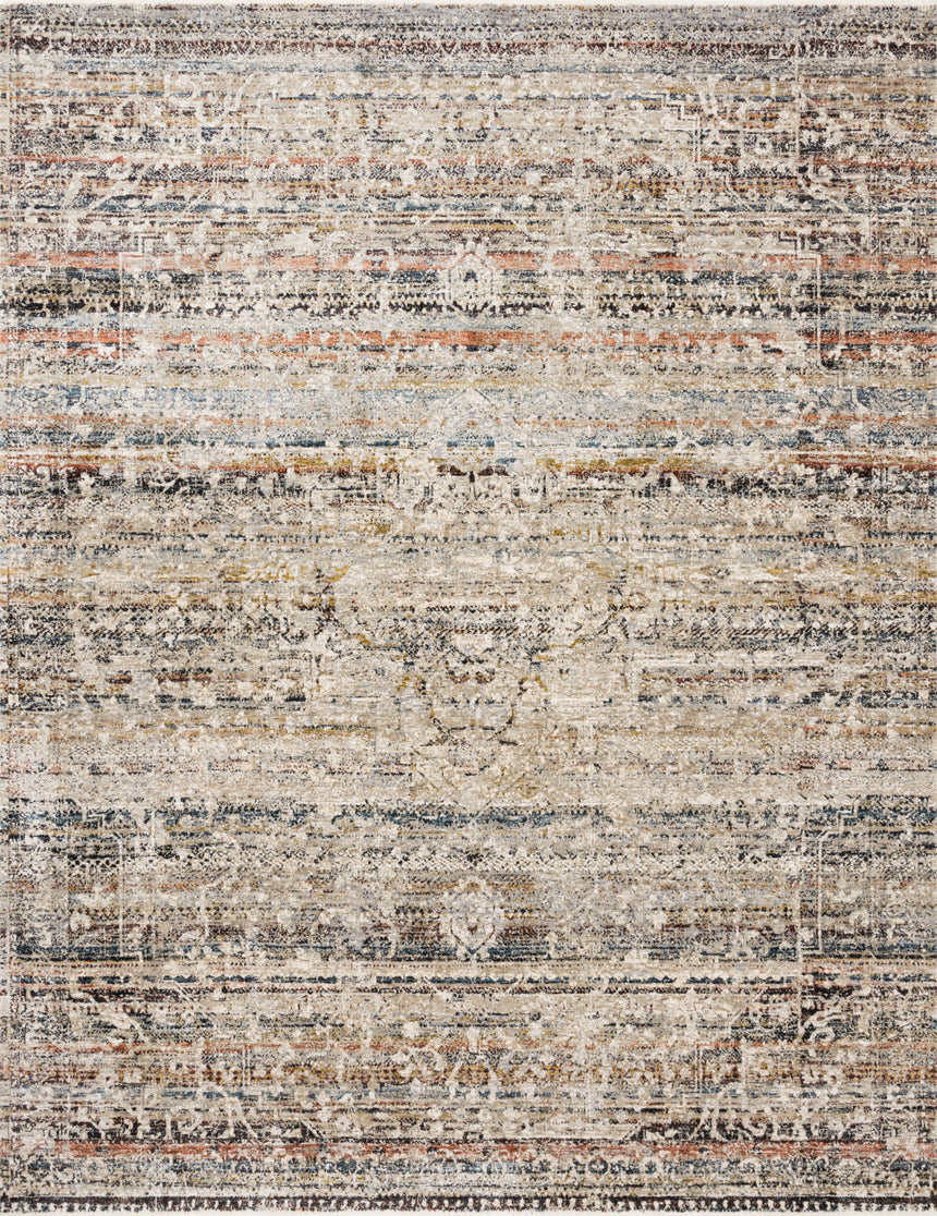 Theia Rug 03 | Taupe / Multi