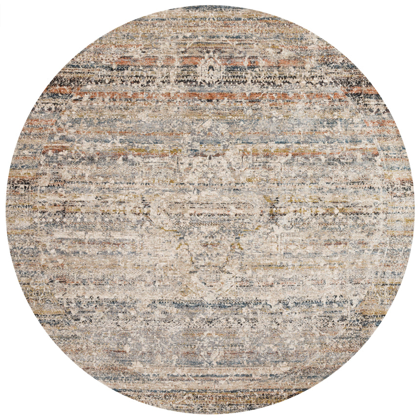 Theia Rug 03 | Taupe / Multi
