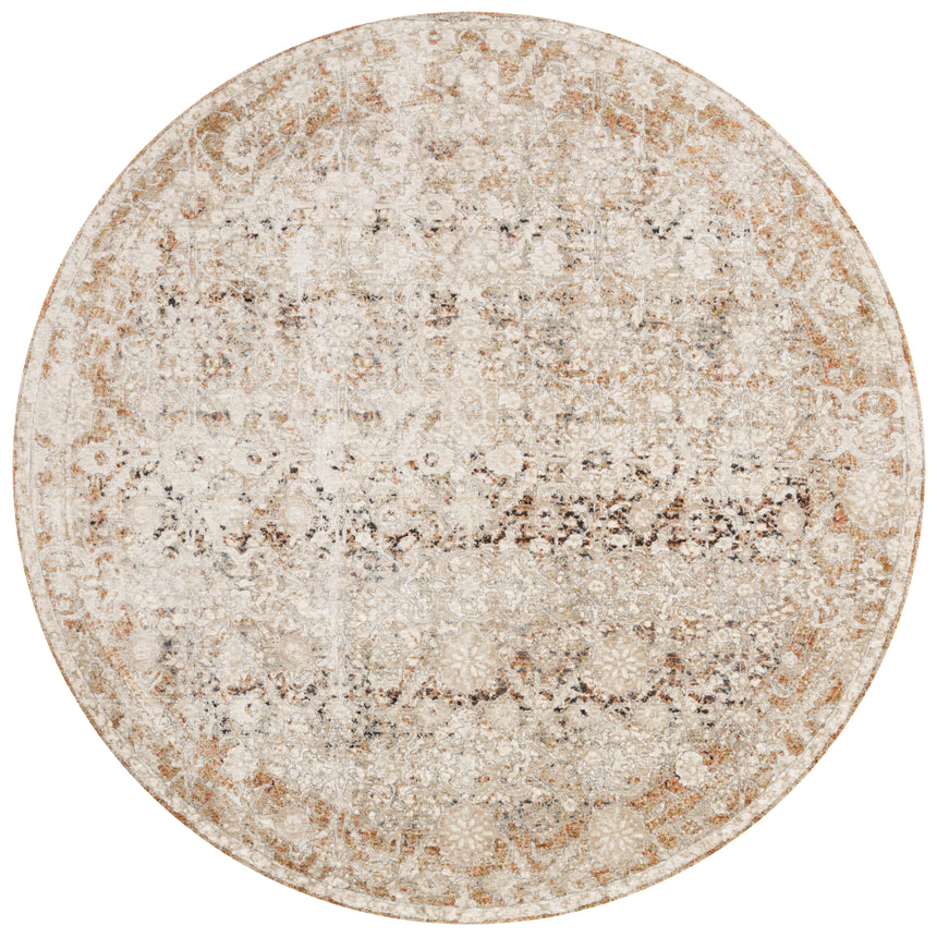 Theia Rug 07 | Natural / Rust