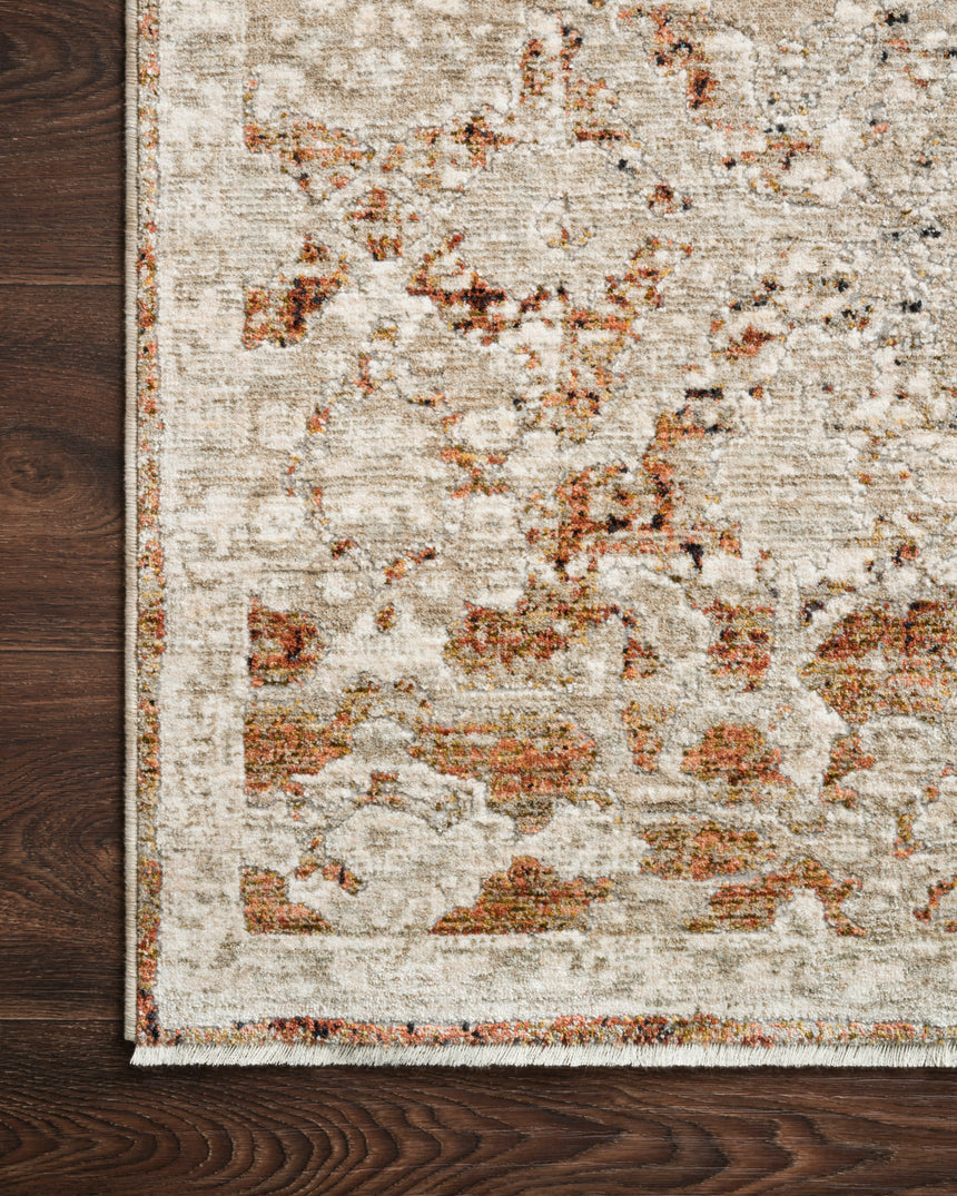Theia Rug 07 | Natural / Rust
