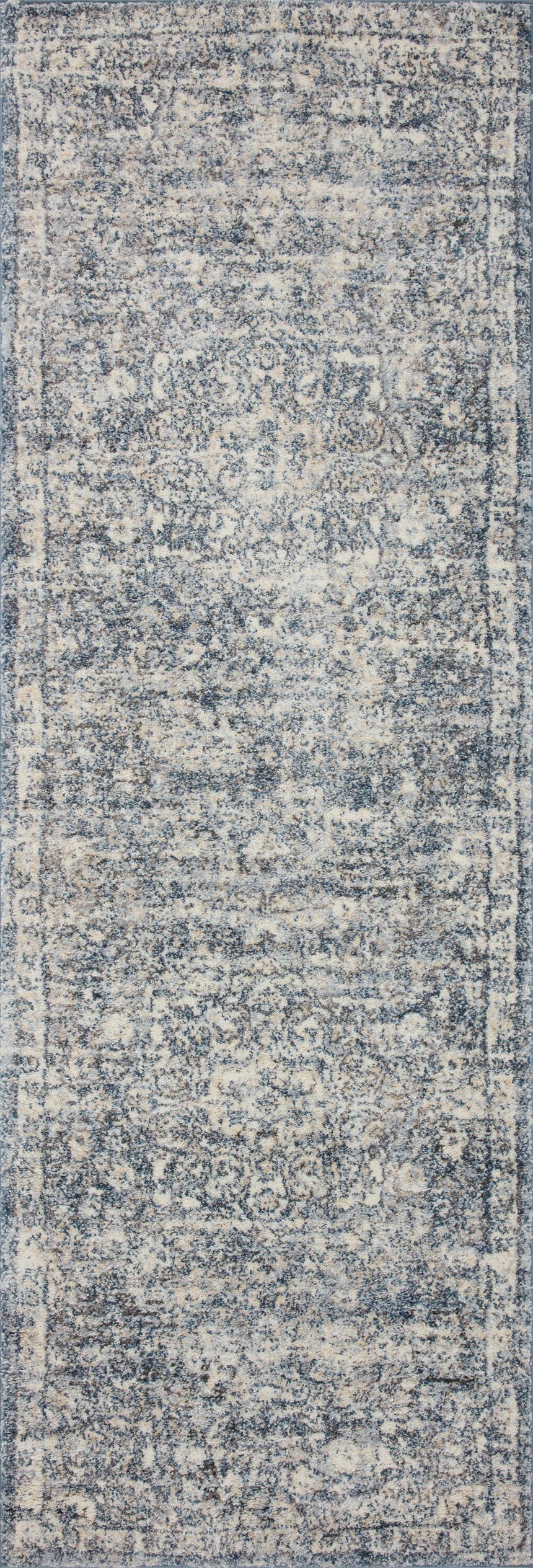 Theory Rug 02 | Ivory / Blue
