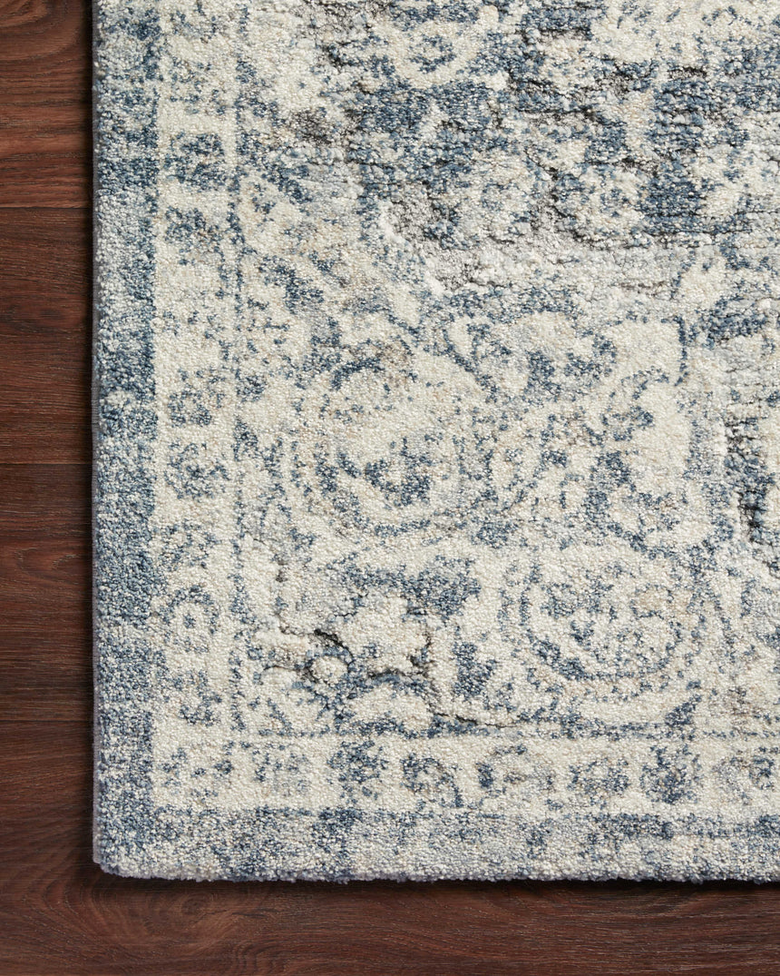 Theory Rug 02 | Ivory / Blue