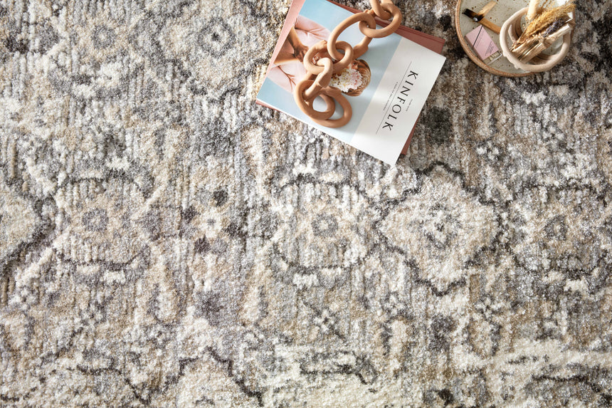 Theory Rug 03 | Natural / Grey