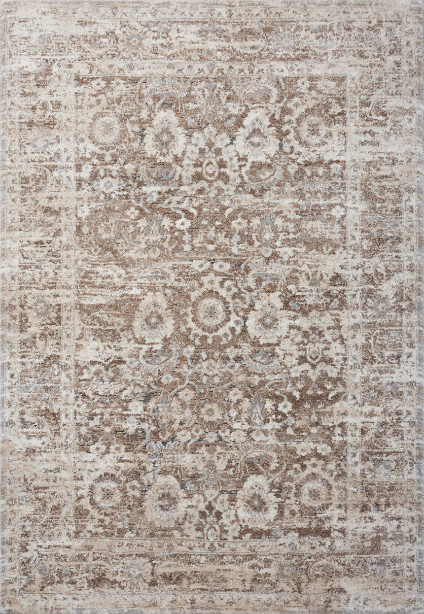 Theory Rug 06 | Mocha / Natural